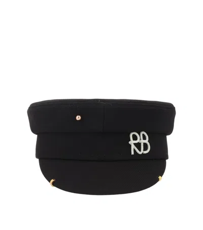 Ruslan Baginskiy Structured Hat Featuring Subtle Metal Accents In Black