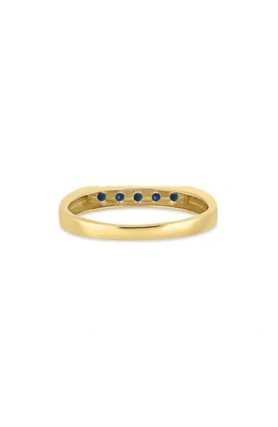 Bony Levy El Mar 18k Gold Gemstone Stackable Ring In Multi