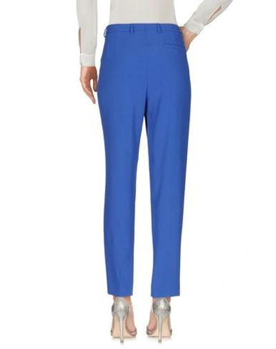 Shop Escada Casual Pants In Blue