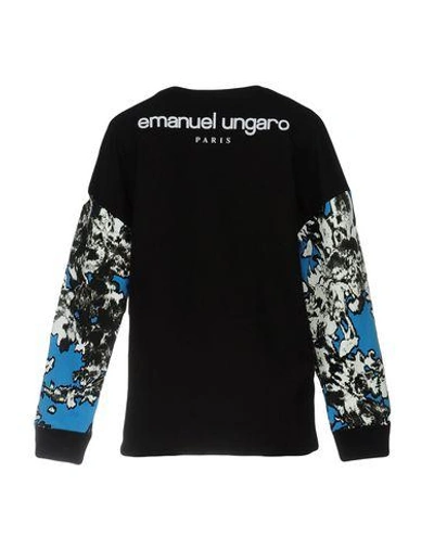 Shop Emanuel Ungaro Sweatshirt In Black