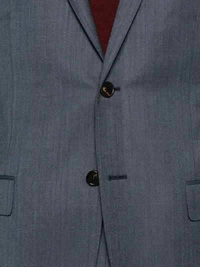 Corneliani Wool Suit In Blue