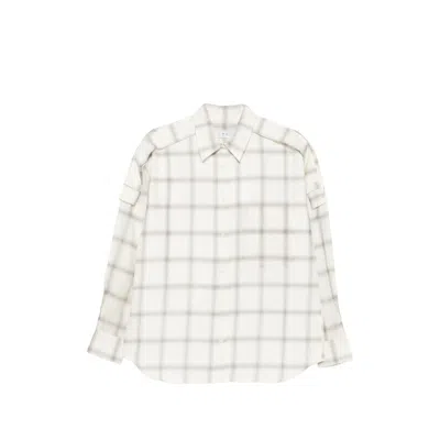 Iro Check-pattern Button-down Shirt In Gray