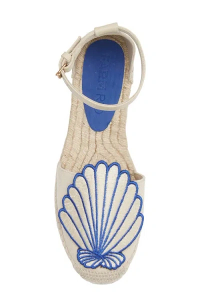 Farm Rio Shell Iconic Espadrille In Multi