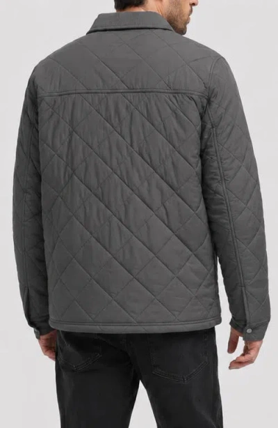 Hunter Bell Quilted Jacket In Gray