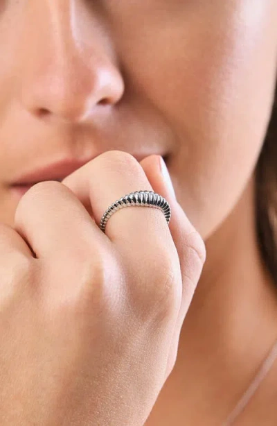 Bony Levy 14k Gold Stackable Ring In 14k White Gold