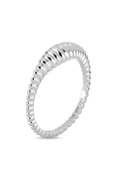 Bony Levy 14k Gold Stackable Ring In 14k White Gold