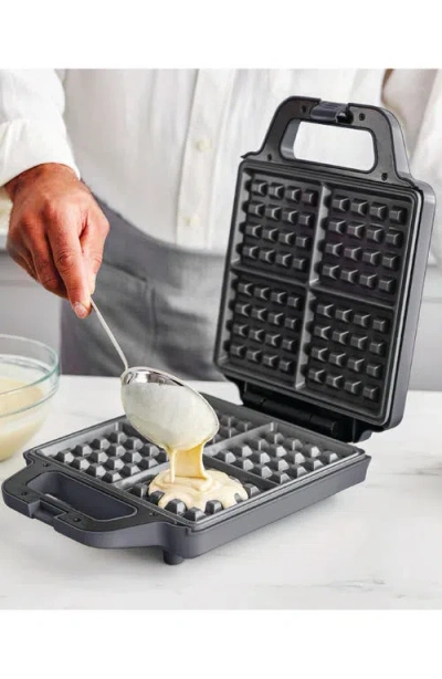 Greenpan Gp Advanced Waffle Maker In Graphite