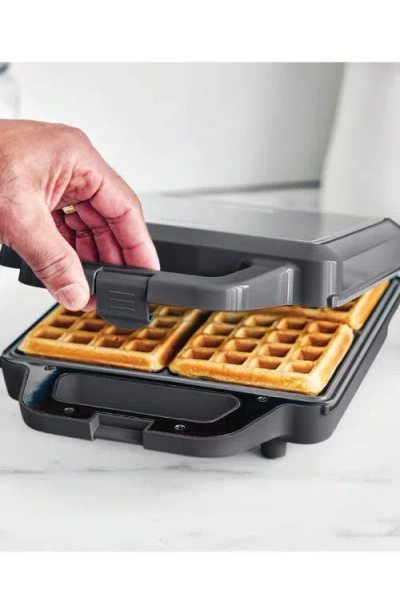 Greenpan Gp Advanced Waffle Maker In Graphite