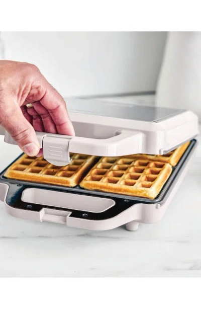 Greenpan Gp Advanced Waffle Maker In Clay