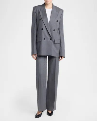 Stella Mccartney Double Breasted Wool Blazer