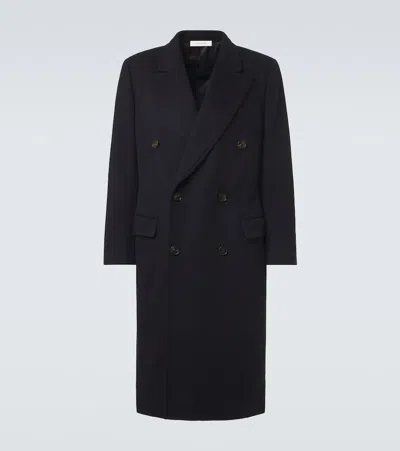 Umit Benan President Double-breasted Wool Coat In Multi