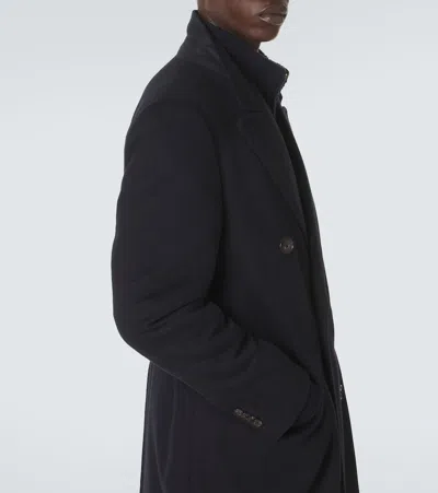 Umit Benan President Double-breasted Wool Coat In Multi
