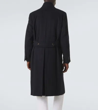 Umit Benan President Double-breasted Wool Coat In Multi