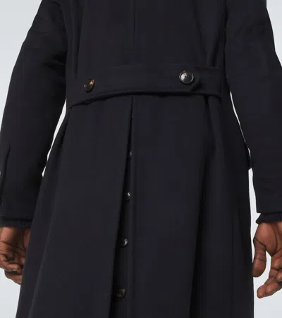 Umit Benan President Double-breasted Wool Coat In Multi