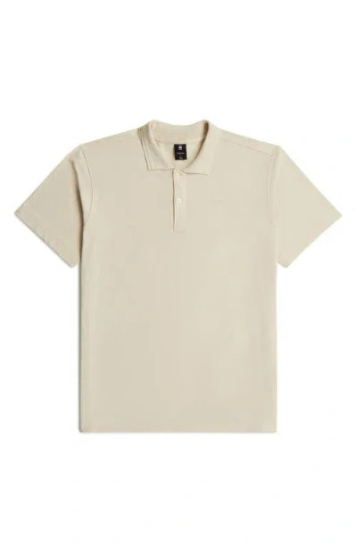 G-star Core Regular Polo Ss In Neutral