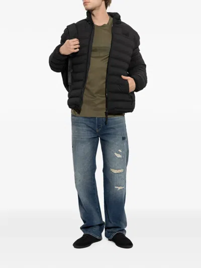 Ea7 Long-sleeve Jacket In Black