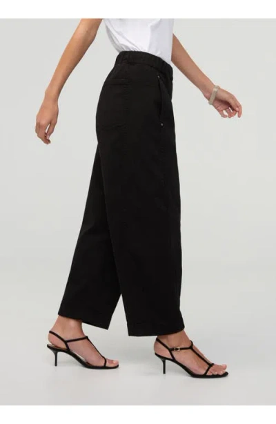 Duer Flextwill Barrel Pull On Pant In Black