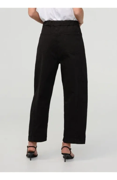 Duer Flextwill Barrel Pull On Pant In Black