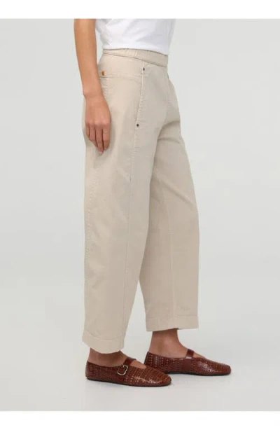 Duer Flextwill Barrel Pull On Pant In Neutral
