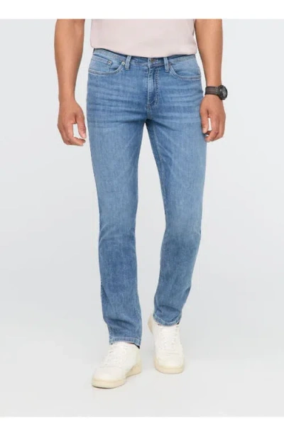 Duer Performance Denim Lite Straight In Neutral