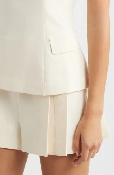 Line & Dot Cosette Romper In White