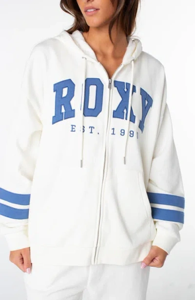 Roxy Sunset Zip Top In White
