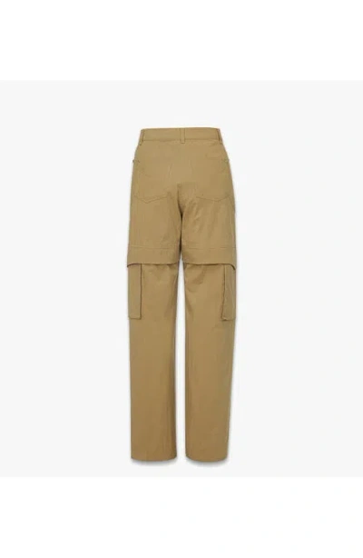 Mcm Cargo Pants In Brown