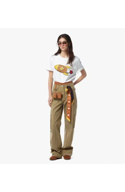 Mcm Cargo Pants In Brown