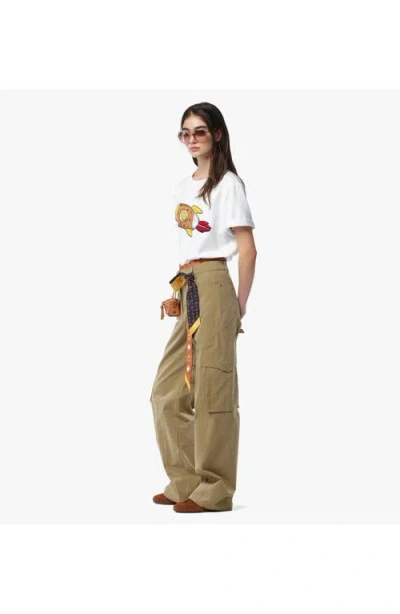 Mcm Cargo Pants In Brown