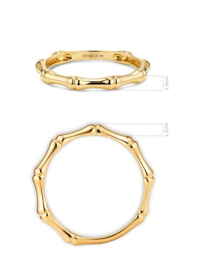 Devata Band Ring In Gold