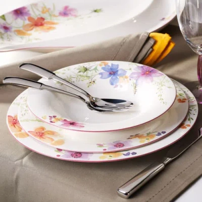 Villeroy & Boch Mariefleur Basic Rim Soup In Multi