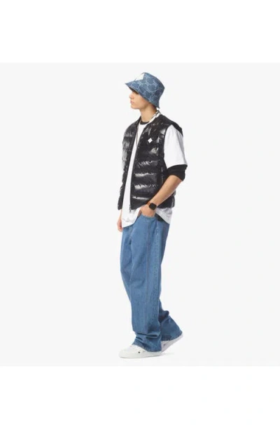 Mcm Packable Down Vest In Econyl In Black