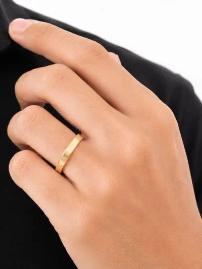 Devata 3mm Forever Band Ring In Gold