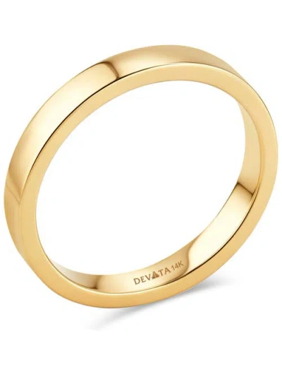 Devata 3mm Forever Band Ring In Gold