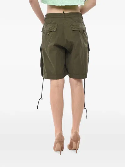 Dsquared2 Drawstring Cargo Shorts In Multi