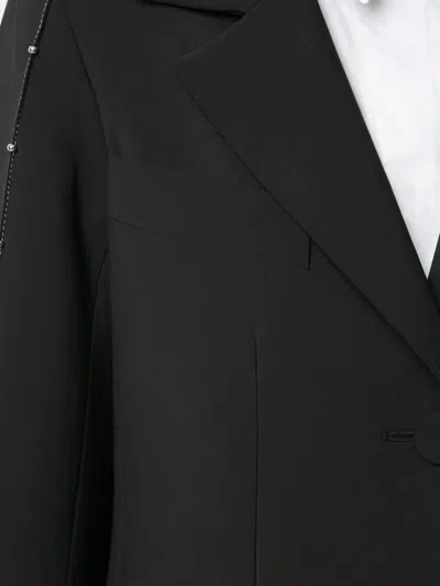 Ellery Stud-embellished Single-breasted Blazer In Black