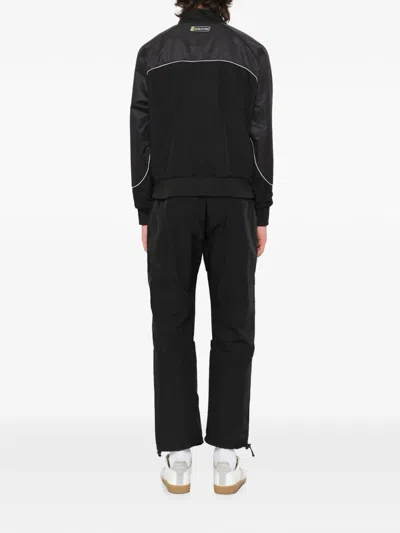 Daniel Patrick 7.3m Panelled Bomber Jacket In Black