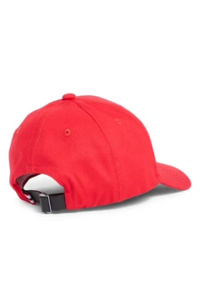 Hunter Logo Baseball Cap In Red