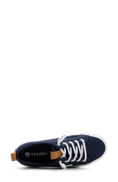 Sperry Knit Sneaker In Blue