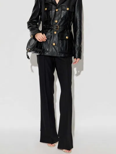 Chloé Flared Pants In Black