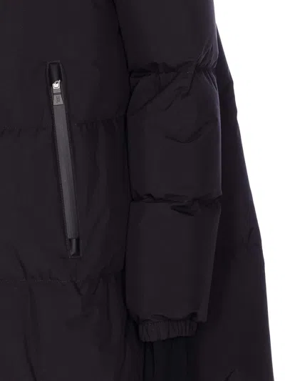 Herno Black Copped Down Jacket In Black