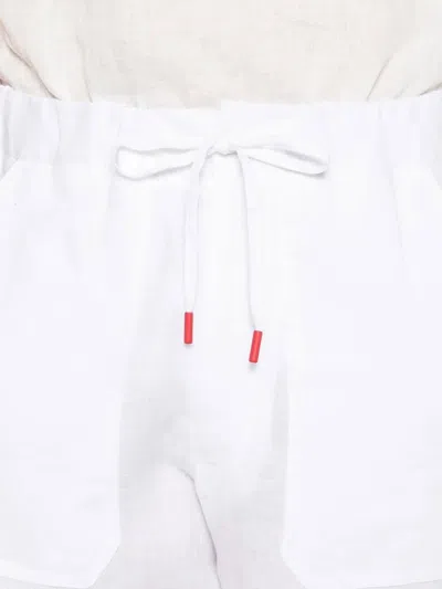 Kiton `utilitarian` Pants In White