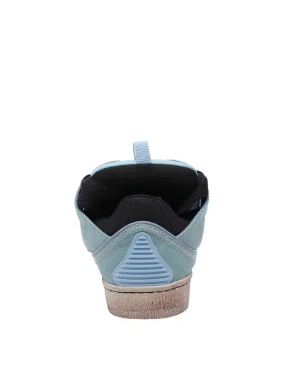 Lanvin Curb Sneakers In Blue