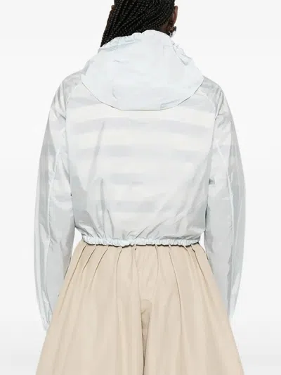 Prada Re-nylon Jacket In Blue