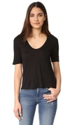 ALEXANDER WANG T CLASSIC CROPPED TEE