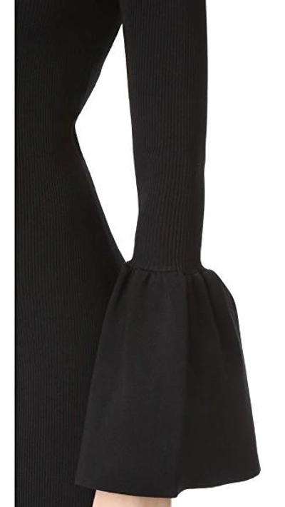 Shop Elizabeth And James Willomina Dress In Black