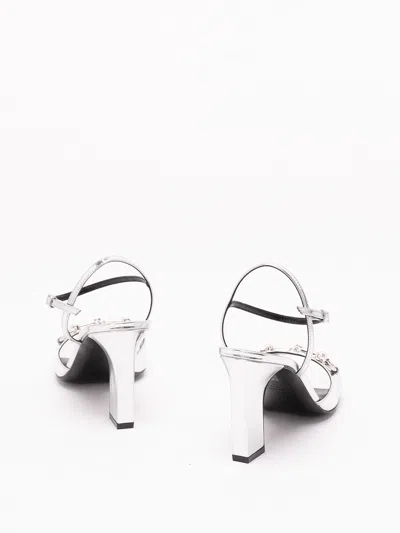 Gucci Sandal In Silver
