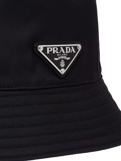 Prada Hat Black In Purple