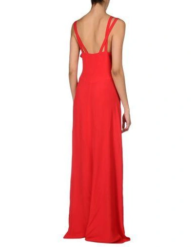 Shop Intropia Long Dress In Red