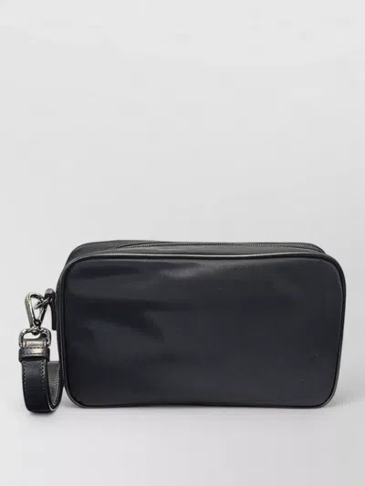 Kiton Clutch Bag Adjustable Strap Front Pocket